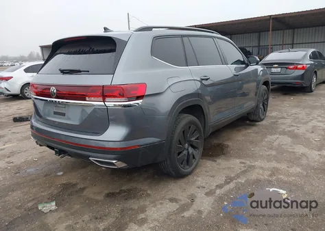 2024 Volkswagen Atlas 2.0T Se W/Technology из США, поврежденный, VIN 1V2WR2CA5RC525517